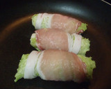 「白菜と竹輪の豚肉巻き」…すき焼き風味作り方4写真