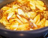 おっと飯・白菜と牛肉のオイスターごはん作り方5写真