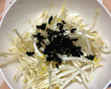 レンジで簡単☆もやしとわかめのナムル作り方1写真