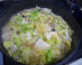 白菜と鶏肉としめじのとろっと煮作り方3写真