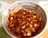 チーズタッカルビ風オムライス作り方2写真