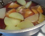 白いご飯に　ぶり大根作り方4写真