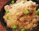 鶏肉とごぼうの炊き込みごはん。作り方6写真