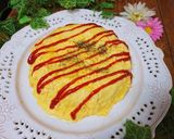 とろ~り隠しチーズフォンデュオムライス作り方6写真