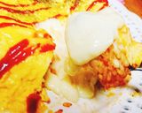 とろ~り隠しチーズフォンデュオムライス作り方7写真