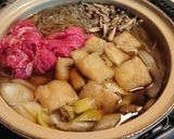 温まる✨自家製だれを使ったすき焼き作り方8写真