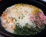 簡単ランチ♪お鍋でエビピラフ作り方5写真