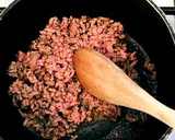 ひき肉とザーサイ&きゅうりの混ぜごはん作り方1写真