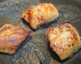 生サーモンの柚子だれ漬け焼き作り方6写真