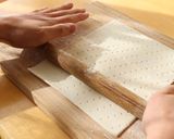 パイシートで♪ピザ風キッシュ作り方1写真