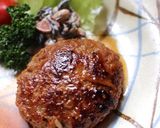 m節約！絶品もやし入り照り焼きバーグ作り方4写真