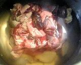 洋風牛すじ煮込み作り方1写真