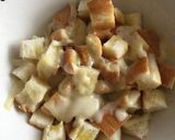 パンの耳で簡単主婦ランチ☆パン耳サンド丼作り方5写真
