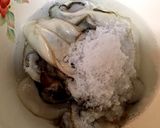 牡蠣のペペロンチーノ作り方1写真