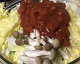 レンジで簡単♡ムネ肉と白菜のトマト煮作り方2写真