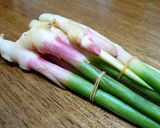 旬♪その３☆葉しょうがの甘酢。作り方1写真