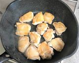 鶏モモ肉 トマトごま味噌煮込み作り方5写真