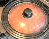 鶏モモ肉 トマトごま味噌煮込み作り方7写真