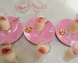 甘酒と豆乳のやさしいブランマンジェ～桜～作り方4写真