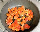 焼きパプリカと釜揚げ桜エビのソテー作り方4写真