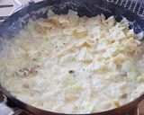 あさりとみかんの佃煮クリームパスタ作り方7写真
