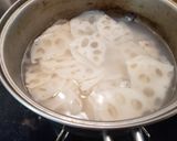 やみつき！レンコンの梅塩昆布あえ作り方1写真