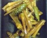 つくし炒め作り方3写真