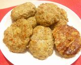 パナのビストロで☆ふわふわ豆腐ハンバーグ作り方9写真