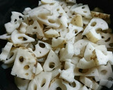 こんにゃくと蓮根の簡単な炒め煮作り方3写真