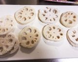 蓮根のはさみ照り焼き☆作り方3写真