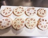 蓮根のはさみ照り焼き☆作り方4写真