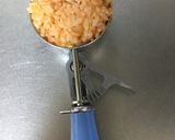 まんまるアイスディッシャーオムライス作り方7写真