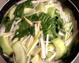 温まる！チンゲン菜と卵のスープ作り方2写真