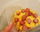 簡単おもてなし☆ハッピーオムライスケーキ作り方7写真