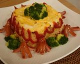 簡単おもてなし☆ハッピーオムライスケーキ作り方12写真