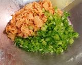 鮭西京漬けとわさび菜巻き作り方3写真