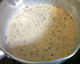 豆乳で黒ゴマ葛湯ドリンク作り方2写真