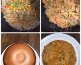 卵乗せるだけ♬♡簡単ケーキ風オムライス作り方6写真