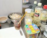 老干媽で作る、えのきと大豆の麻婆豆腐作り方1写真