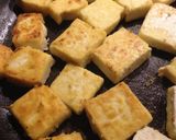 硬い豆腐はにらっと中華丼！作り方2写真