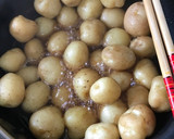 うちの定番☆新じゃがの煮っころがし作り方6写真