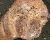 豚肩ロース肉ステーキ●にんにく生姜ソース作り方3写真
