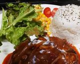 ハッシュドソースハンバーグ作り方3写真