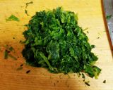 カルシウムたっぷり！緑のオムライス作り方1写真