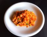 材料少なく簡単♡包まないオムライス作り方3写真