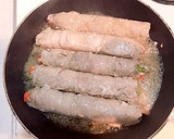 下味冷凍☆人参といんげんの豚肉巻き作り方4写真