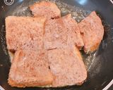 焼きチョコ+ココアフレンチトースト!作り方3写真
