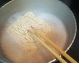 ごま油香るサッポロ一番ネギ豚バララーメン作り方3写真