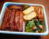 鰻弁当に、山椒の炊き込みご飯作り方2写真