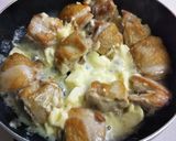鶏もも肉☆チーズこんがり絡め焼き☆作り方5写真